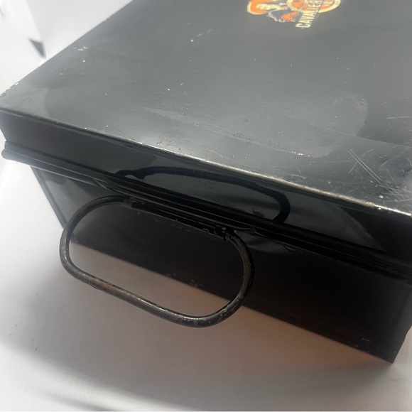 Vintage metal black box with handles - Picture 7 of 11